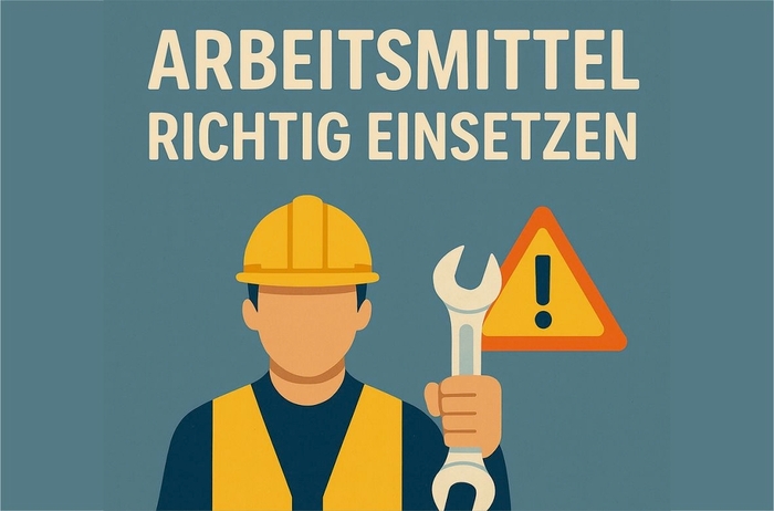 Arbeitsmittel richtig einsetzen